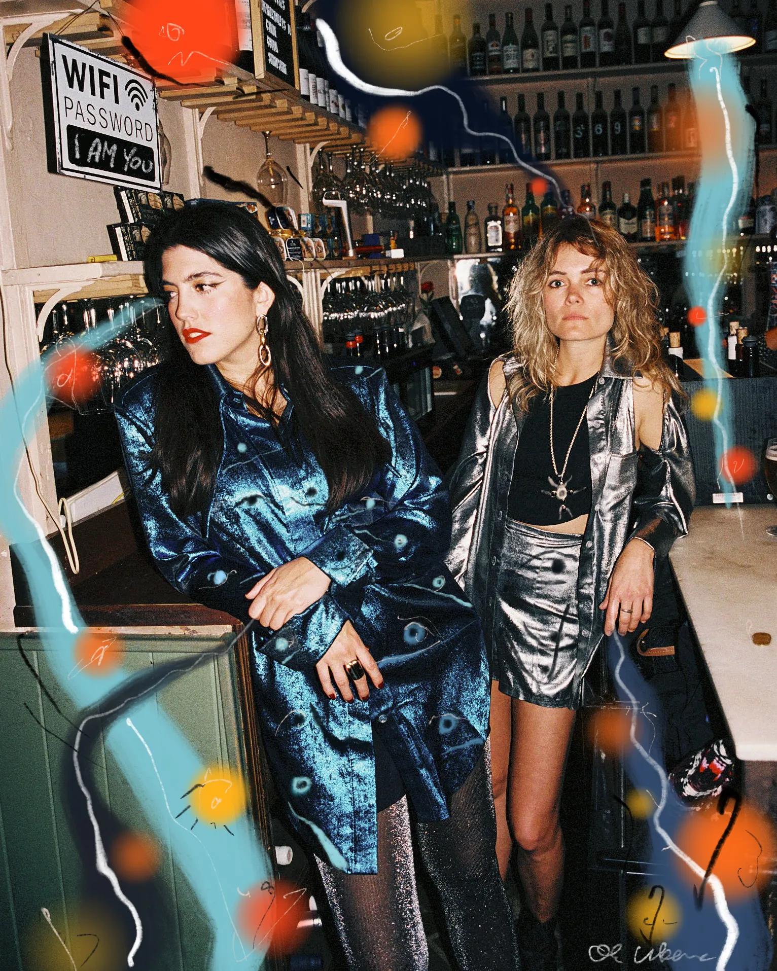 BROLORIZO — Portrait B · Metallic bar