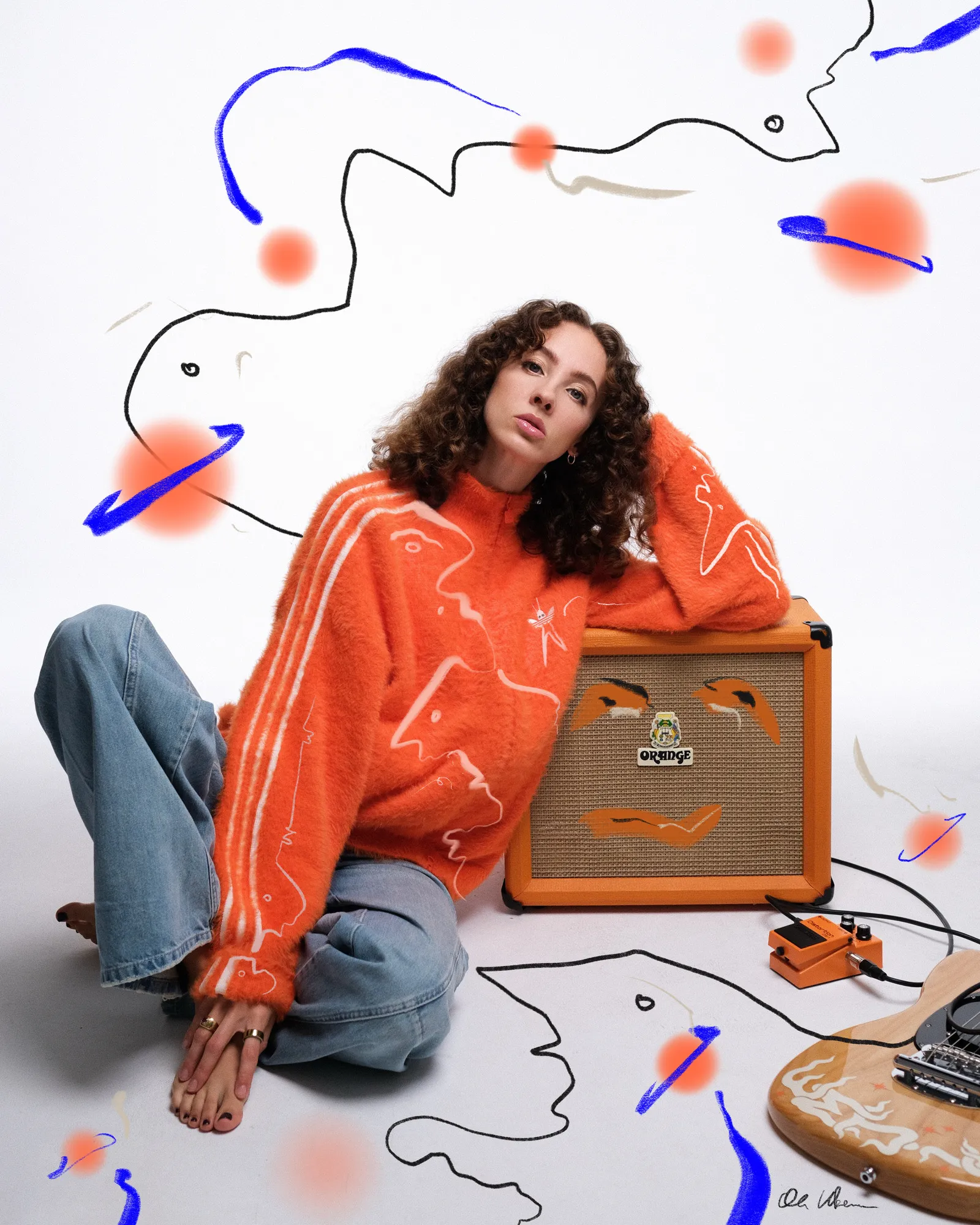 EMJIE — Portrait B · Orange