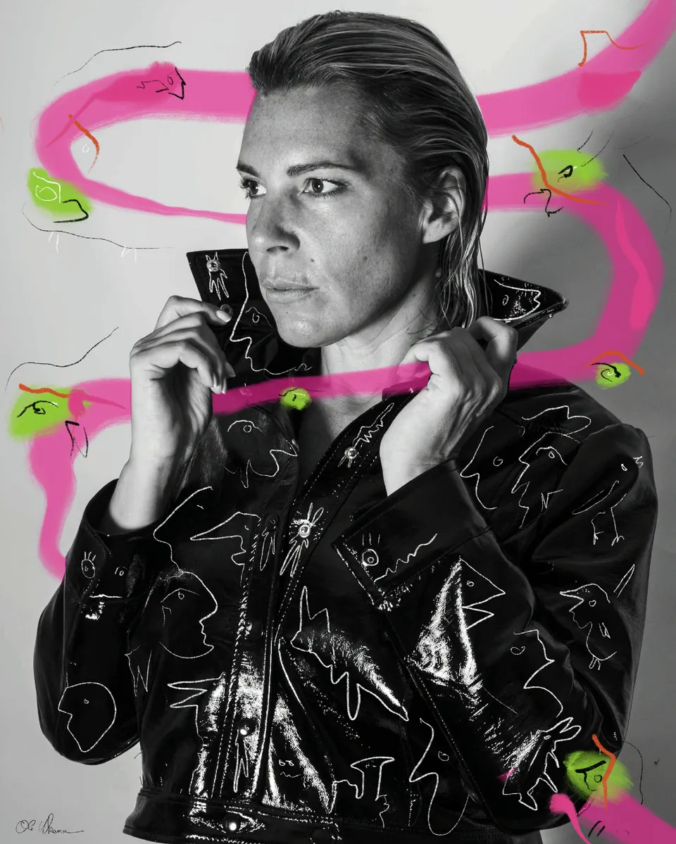 METAFLORE — Portrait B, with drawings by Ole Ukena.