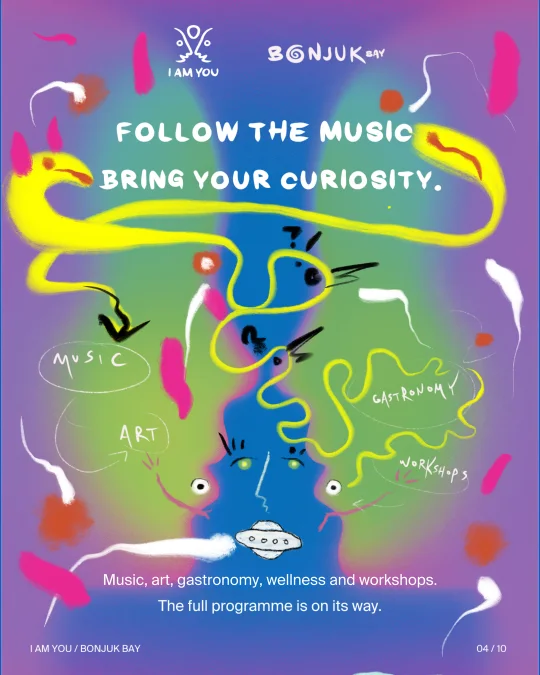 Music, art, gastronomy, wellness and workshops