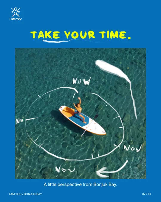 Take your time on the water at Bonjuk Bay
