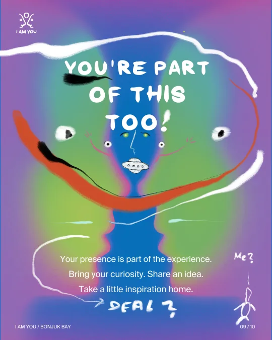 Bring your curiosity and be part of the experience